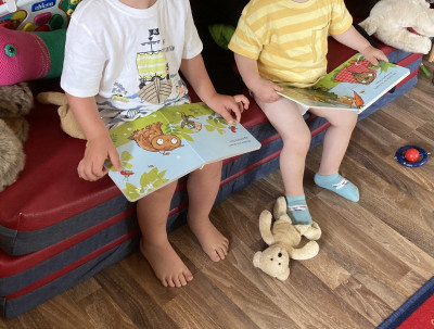 Bücher sind sehr beliebt