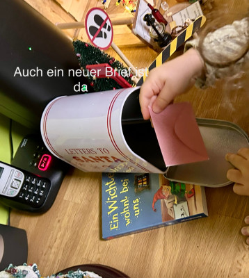 Post vom Weihnachtswichtel