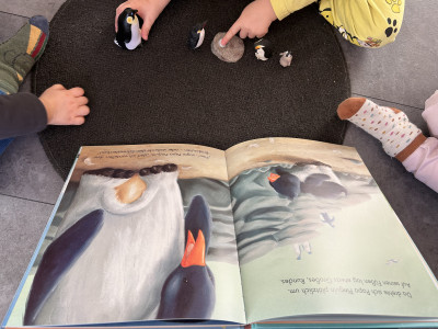 Buch mit 3D Elementen