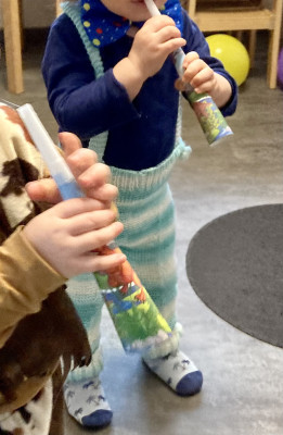 Pustetröten (Einmalinstrumente)